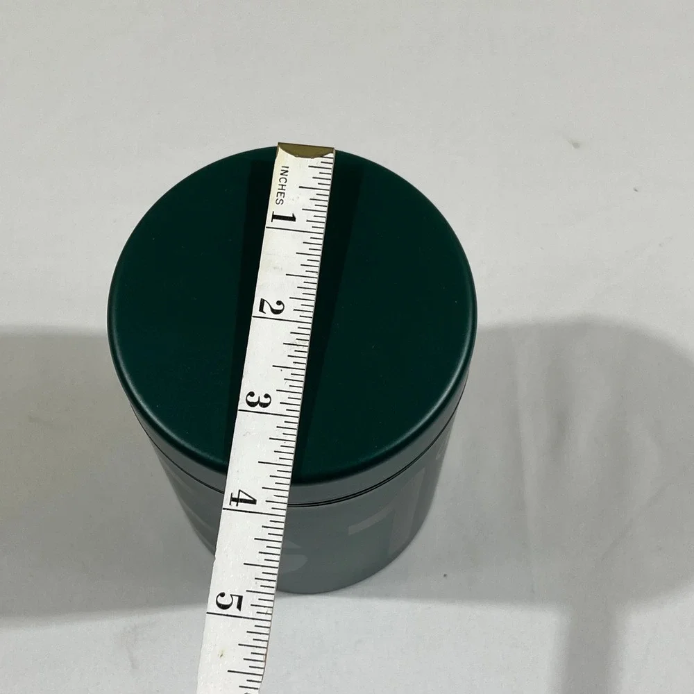 Athletic Greens AG1 Canister Set Green Metal Storage Jar with Scoop